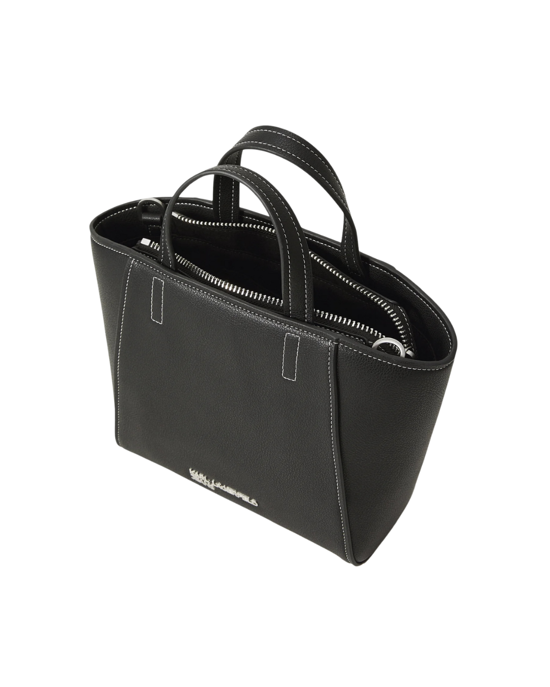 Karl Lagerfeld Jeans - Klj Metal Logo Mini Tote - Nero
