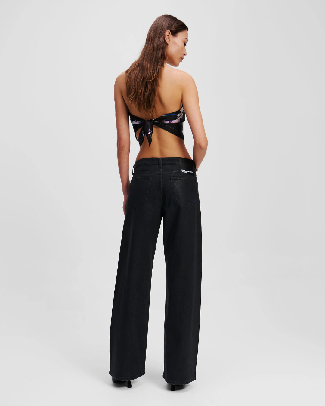 Karl Lagerfeld Jeans - Klj MR Relaxed Coated Denim - Nero