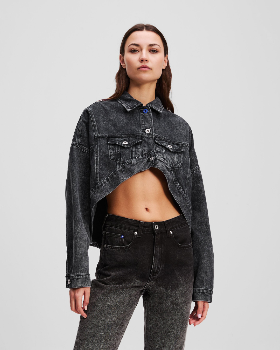 Karl Lagerfeld Jeans - Klj Oversized Jacket - Nero