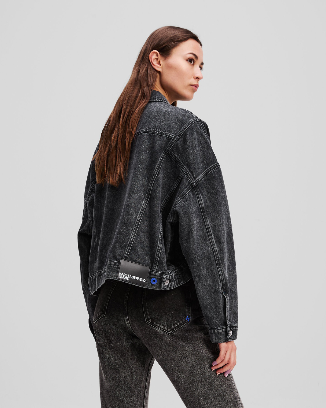Karl Lagerfeld Jeans - Klj Oversized Jacket - Nero