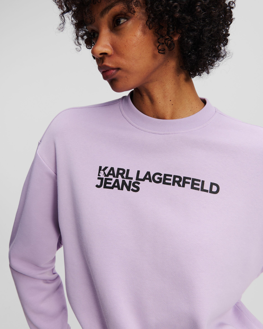 Karl Lagerfeld Jeans - Klj Reg Essential Logo Sweat - Lilla