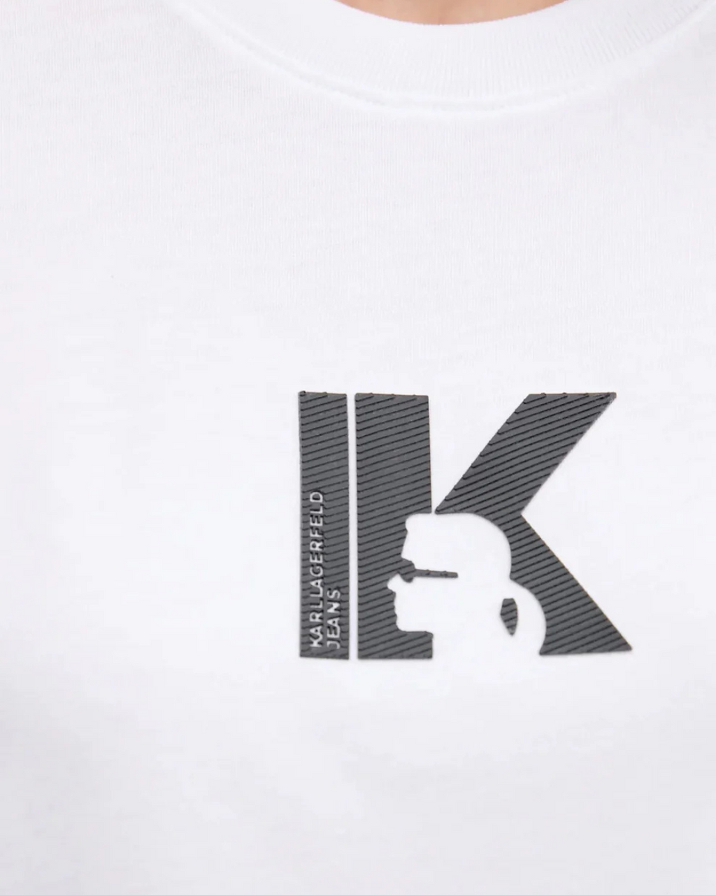 Karl Lagerfeld Jeans - Klj Reg K Logo Tee - Bianco