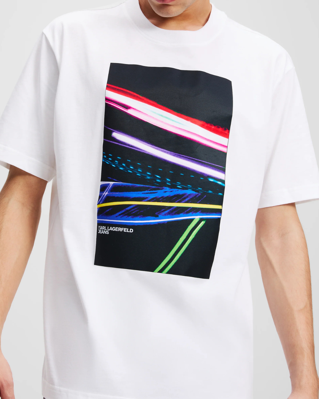 Karl Lagerfeld Jeans - Klj Relax Love Unlocked Tee - Bianco