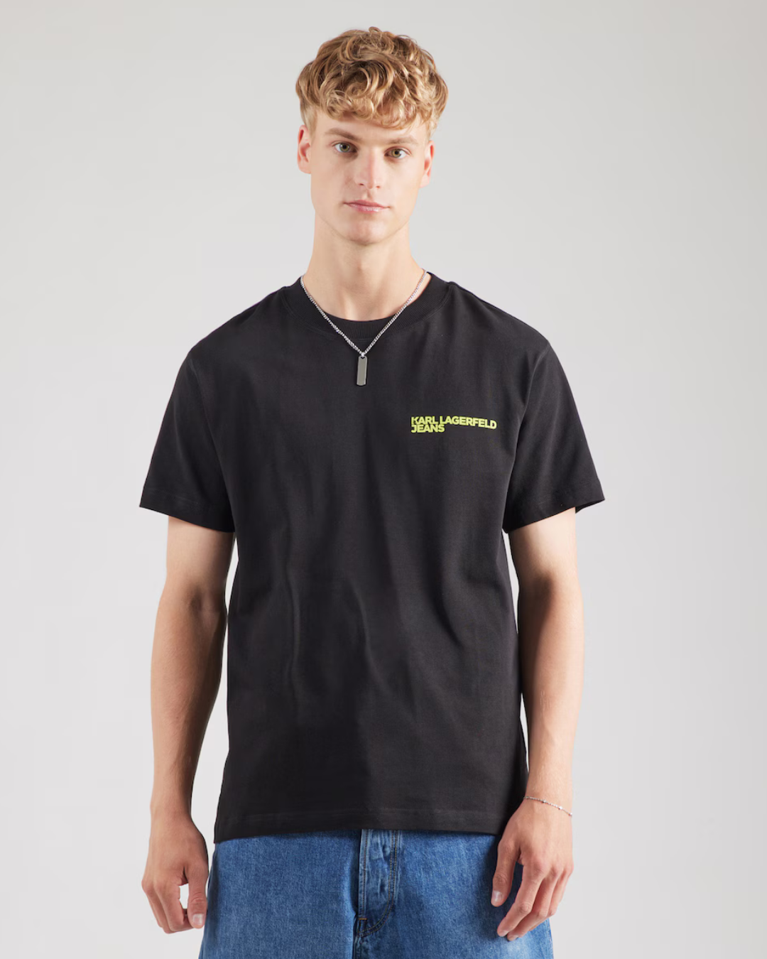 Karl Lagerfeld Jeans - Klj Relaxed Fisheye Tee - Nero