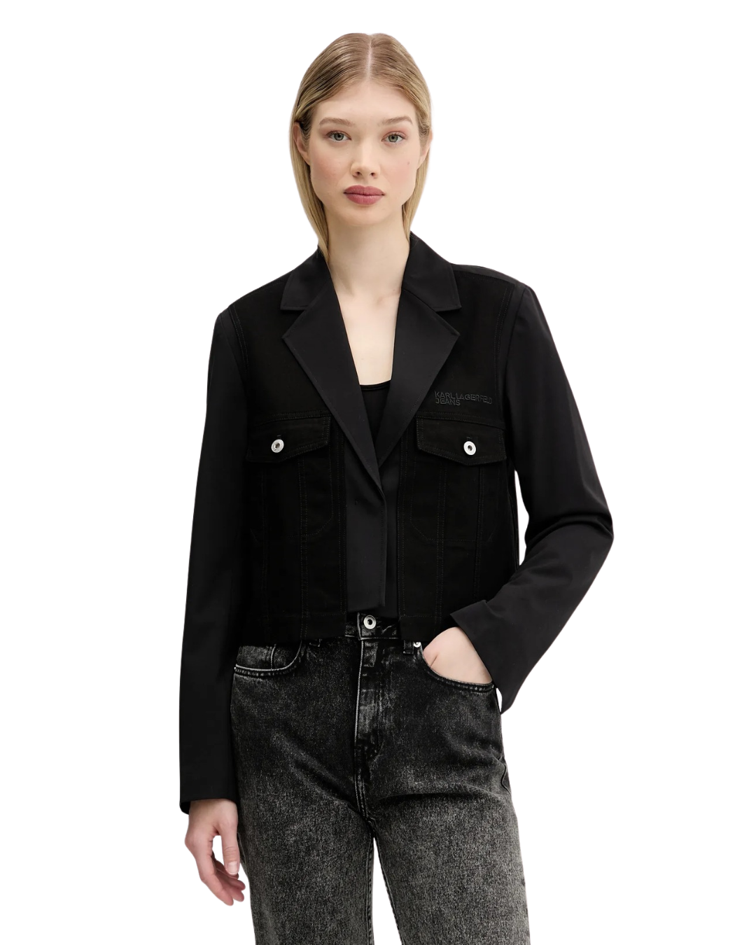 Karl Lagerfeld Jeans - Klj Utility Blazer - Nero