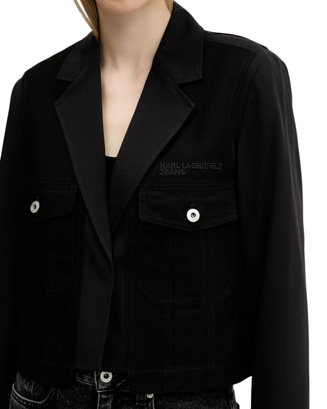 Karl Lagerfeld Jeans - Klj Utility Blazer - Nero