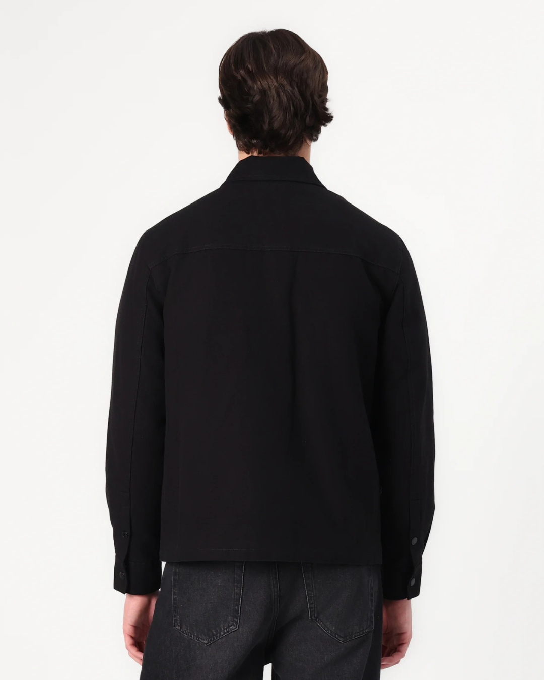 Karl Lagerfeld Jeans - Klj Canvas Overshirt Jacket - Nero