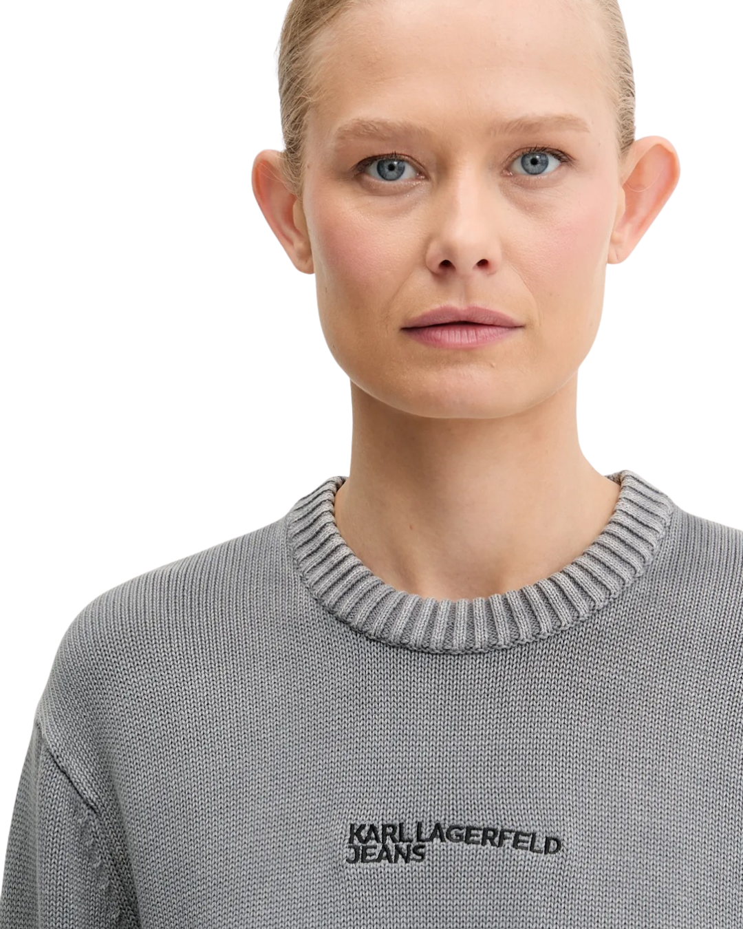 Karl Lagerfeld Jeans - Klj Washed Sweater - Monument