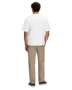 Selected Homme - Slhloose Oscar SS O-neck Tee Noos - Bianco