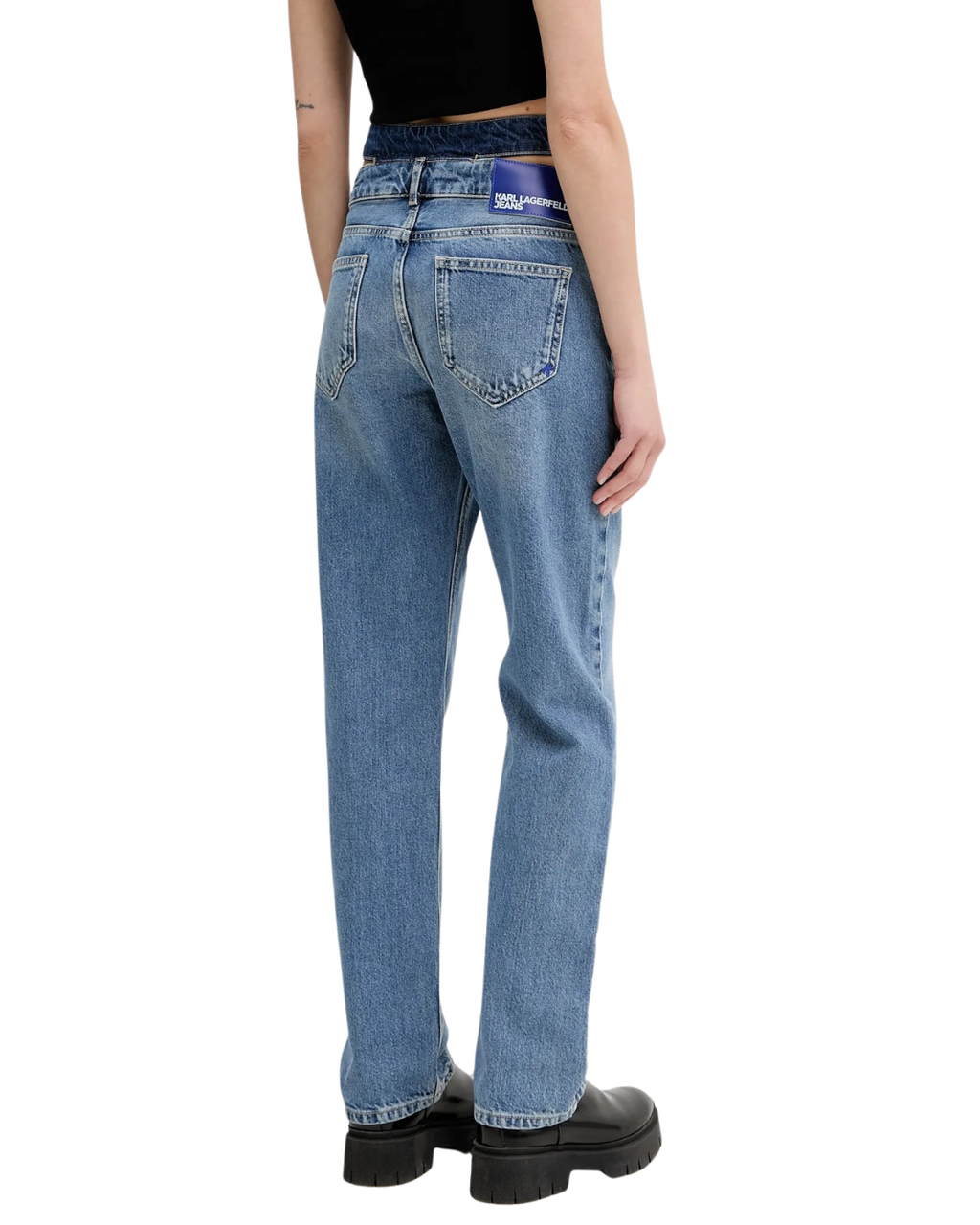 Karl Lagerfeld Jeans - Klj HR Straight WB Denim - Blu