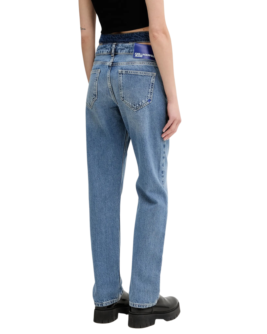 Karl Lagerfeld Jeans - Klj HR Straight WB Denim - Blu