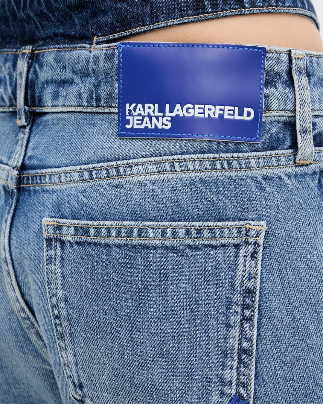 Karl Lagerfeld Jeans - Klj HR Straight WB Denim - Blu