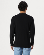 Karl Lagerfeld Jeans - Klj Logo Knit Sweater - Nero