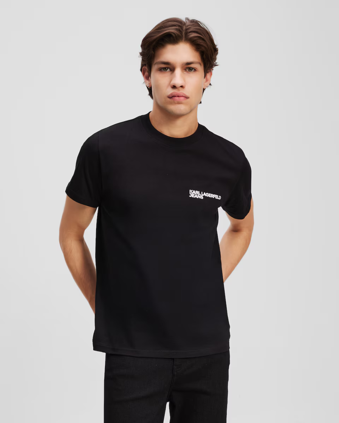 Karl Lagerfeld Jeans - KLJ Slim SS Tee - Nero