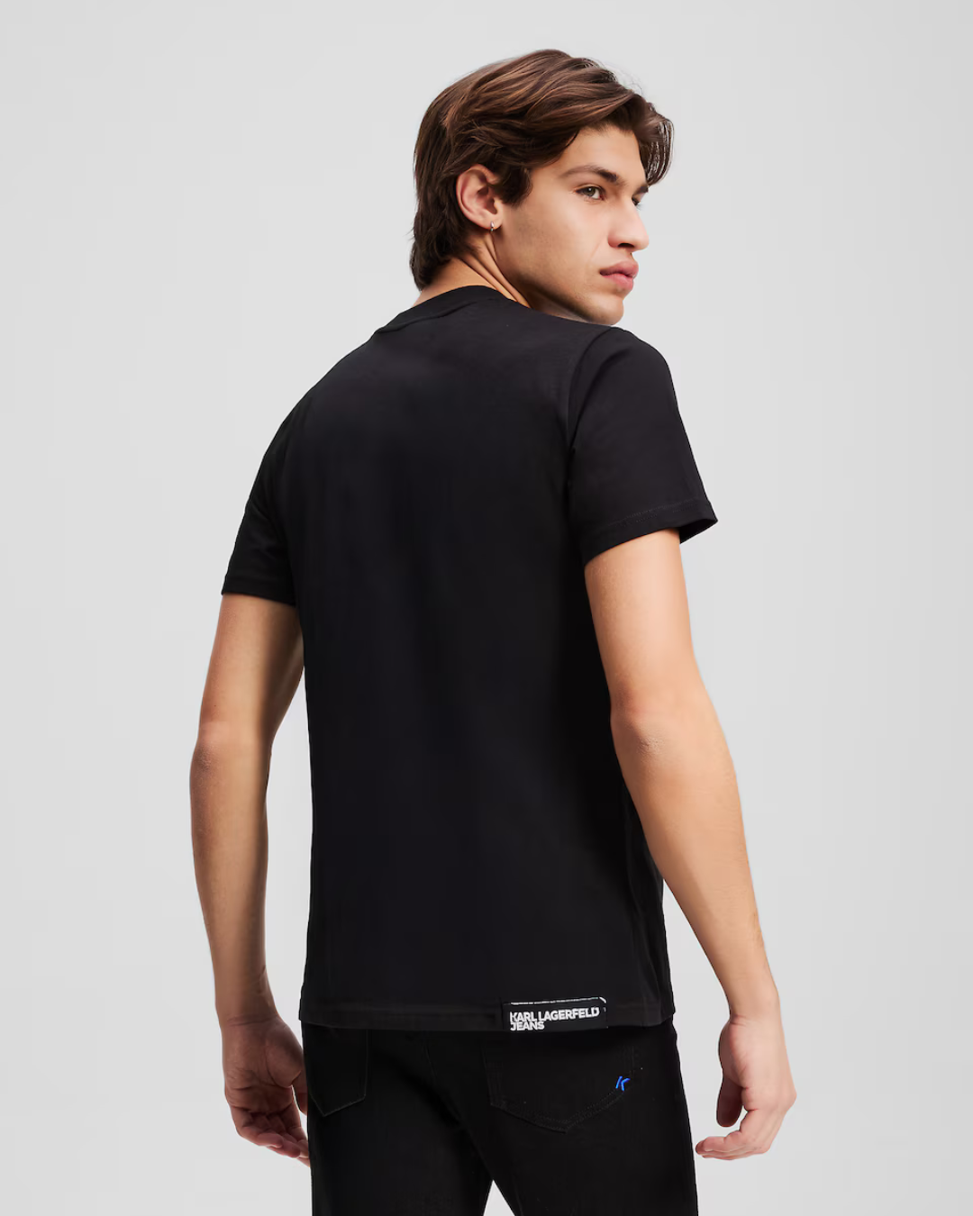 Karl Lagerfeld Jeans - KLJ Slim SS Tee - Nero