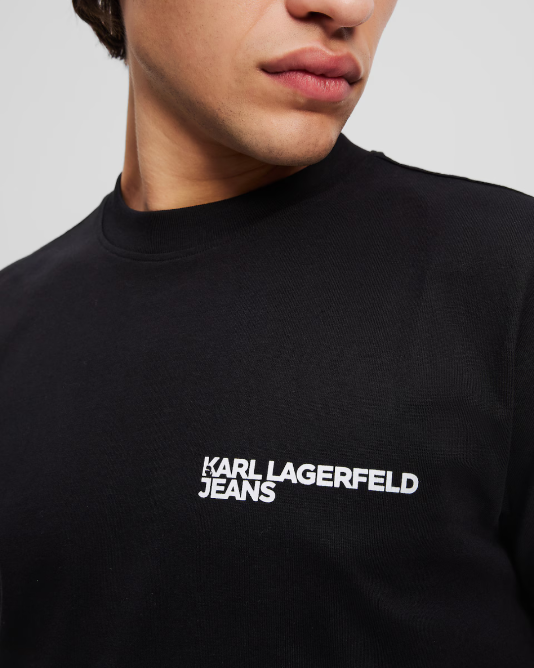 Karl Lagerfeld Jeans - KLJ Slim SS Tee - Nero