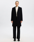 Selected Femme - Slfsasja Wool Blend Coat Noos - Nero