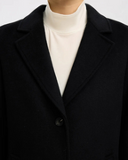 Selected Femme - Slfsasja Wool Blend Coat Noos - Nero