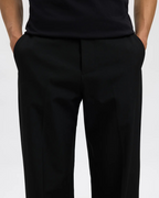 Selected Homme - Slh220 Loose Robert Flex Pant Noos - Nero
