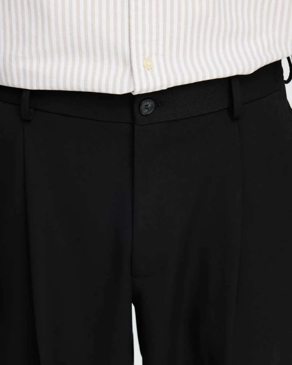 Selected Homme - Slh220 Loose Finn Flex Pants Noos - Nero
