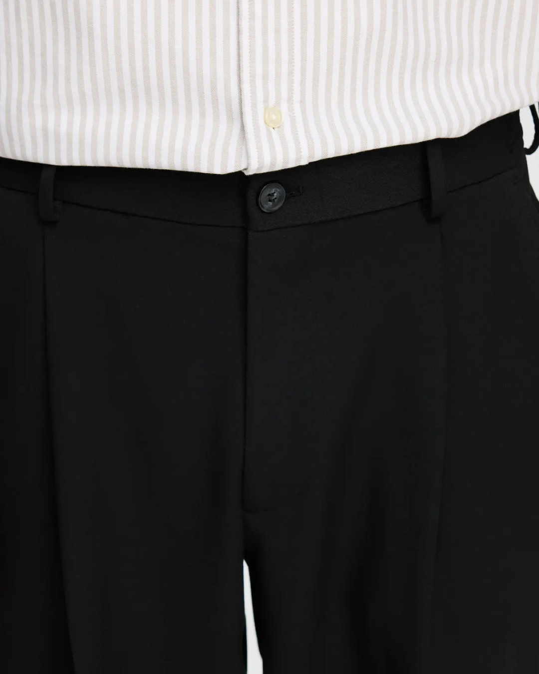 Selected Homme - Slh220 Loose Finn Flex Pants Noos - Nero
