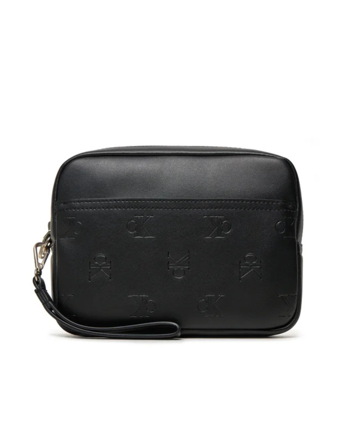 Calvin Klein Jeans - AOP Emboss Zip Pouch - Black