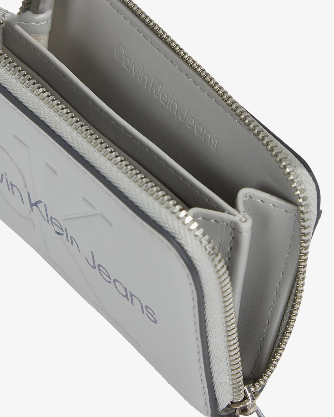 Calvin Klein Jeans - Sculpted Med Zip Around Mono - Grigio