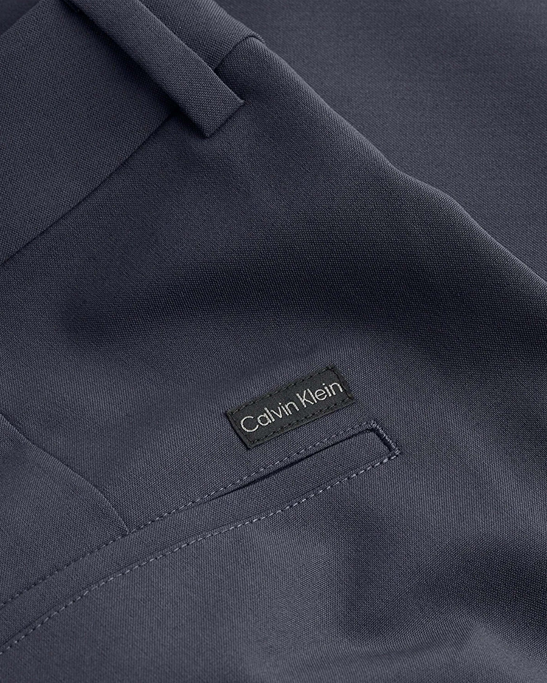 Calvin Klein Jeans - Tailored Wide Leg Pant - Blue