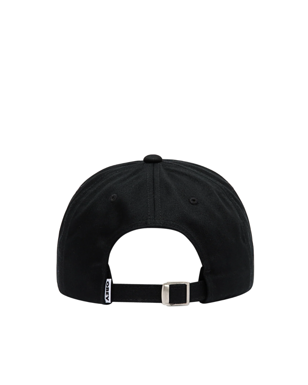 Obey - Bold Curve 6 Panel Strapback - Nero