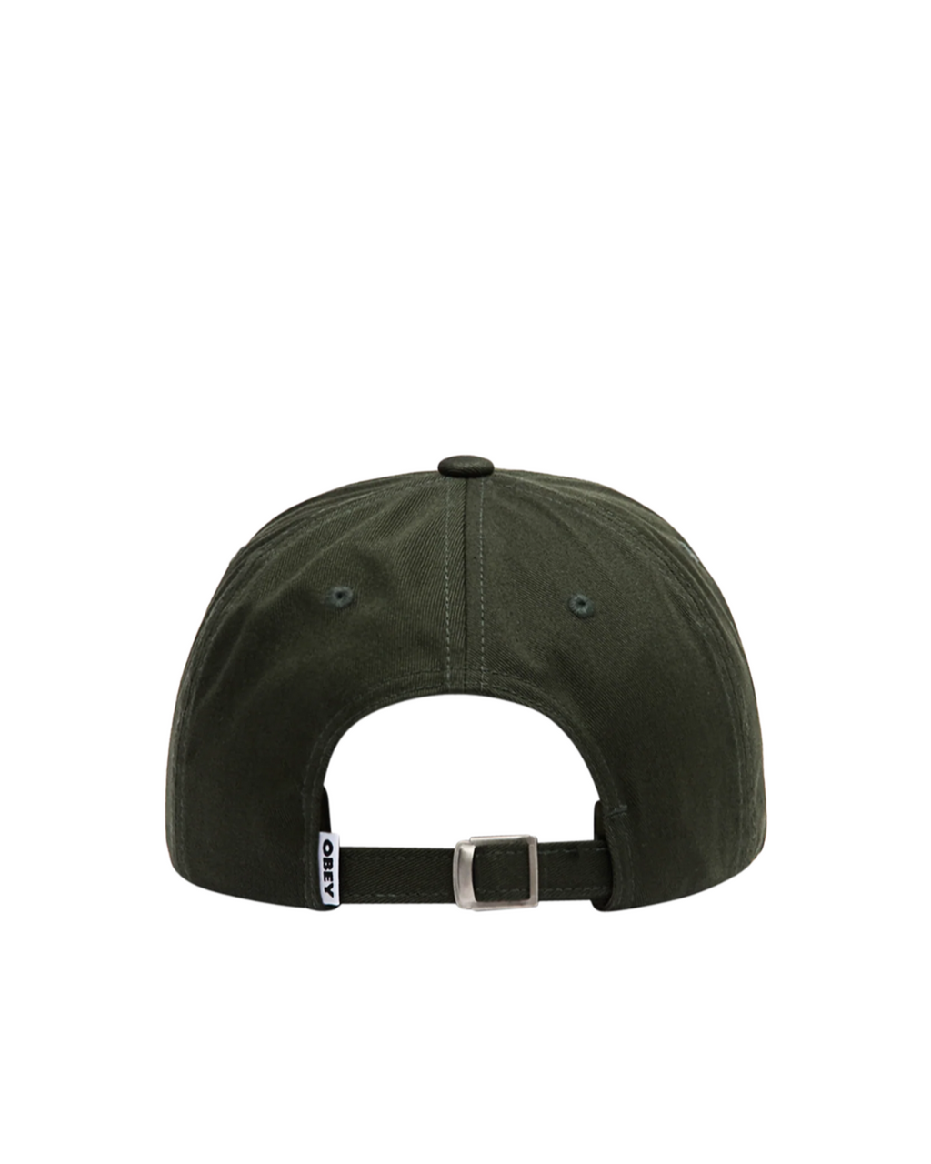 Obey - Bold Curve 6 Panel Strapback - Verde