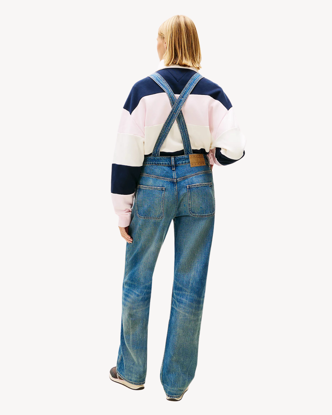 Tommy Jeans - Mia Dungaree EI2036 Ext - Blu