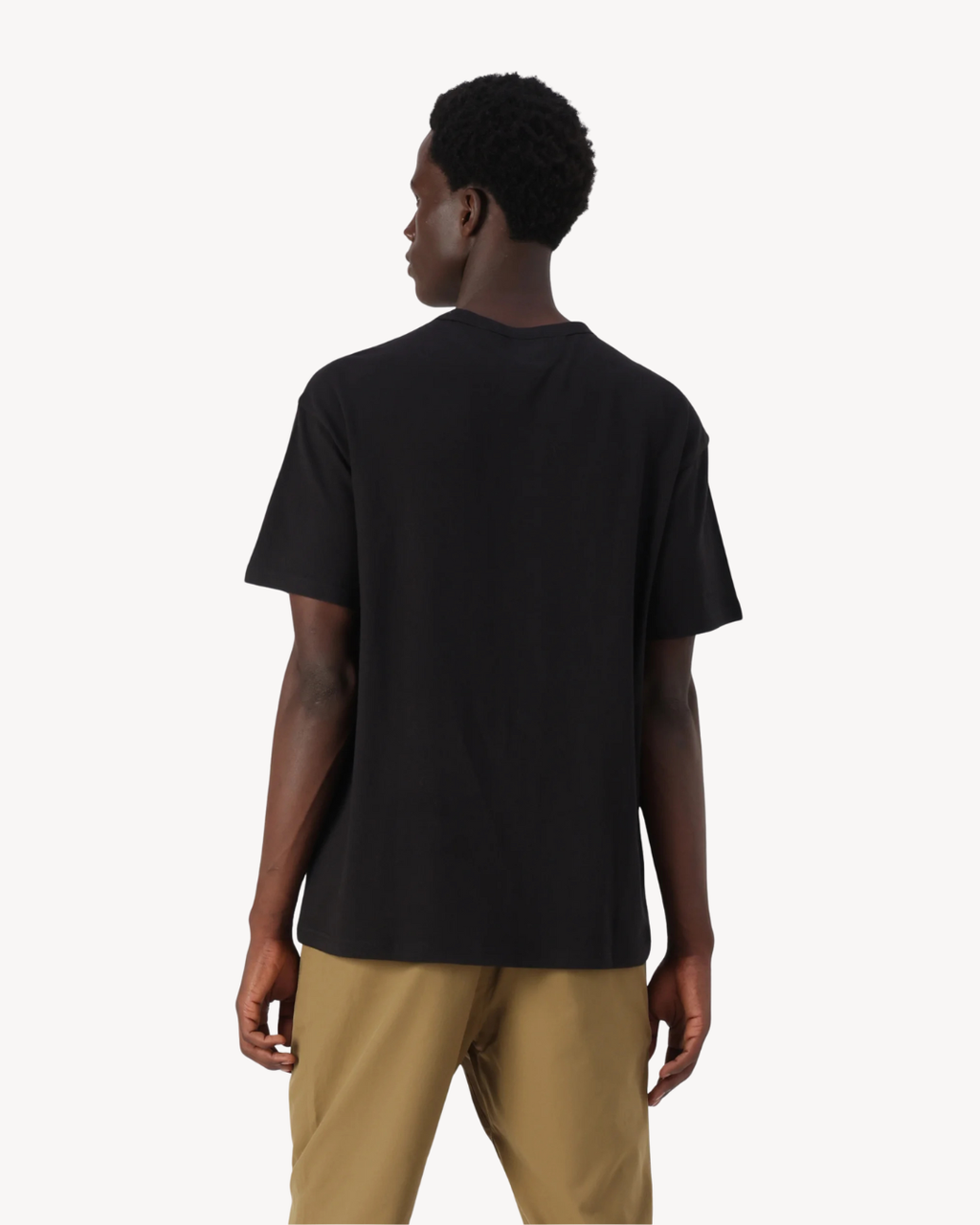 Tommy Jeans - Tjm Relaxed Linear Logo Tee Ext - Nero