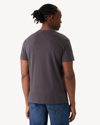 Tommy Jeans - Tjm Slim Linear Chest Tee Ext - Nero Washed