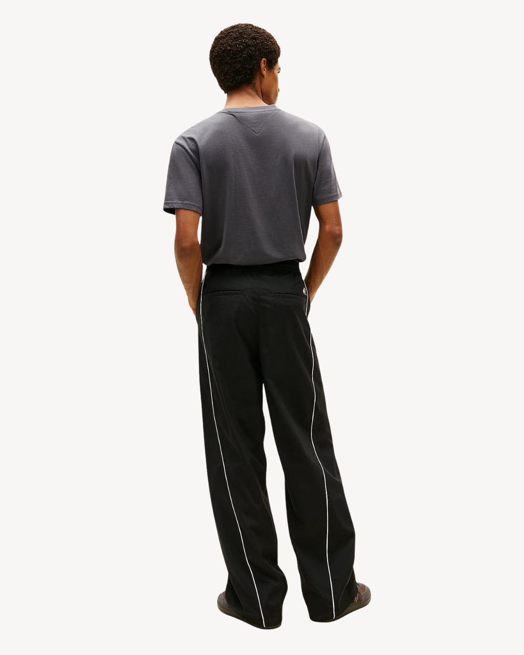 Tommy Jeans - Tjm Theo Parachute Track Pants - Nero