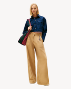 Tommy Jeans - Tjw Cropped Utility Shirt - Blu