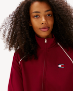 Tommy Jeans - Badge Track Jacket - Ciliegia