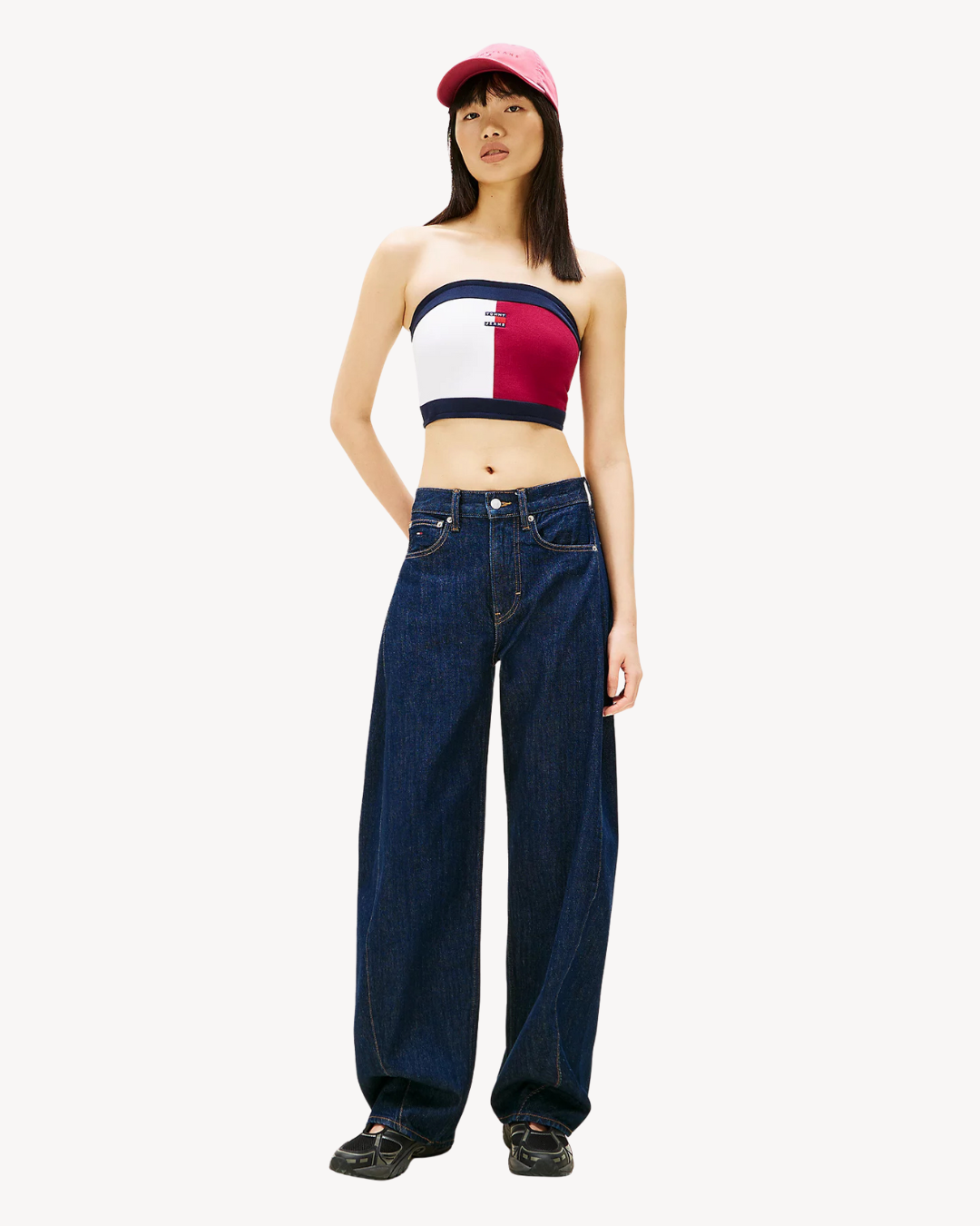Tommy Jeans - Flag Badge Tube Top - Multi