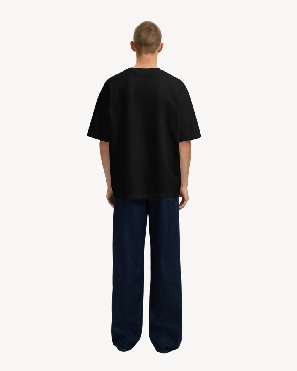 Selected Homme - Slhrelaxaspen SS O-Neck Noos - Nero
