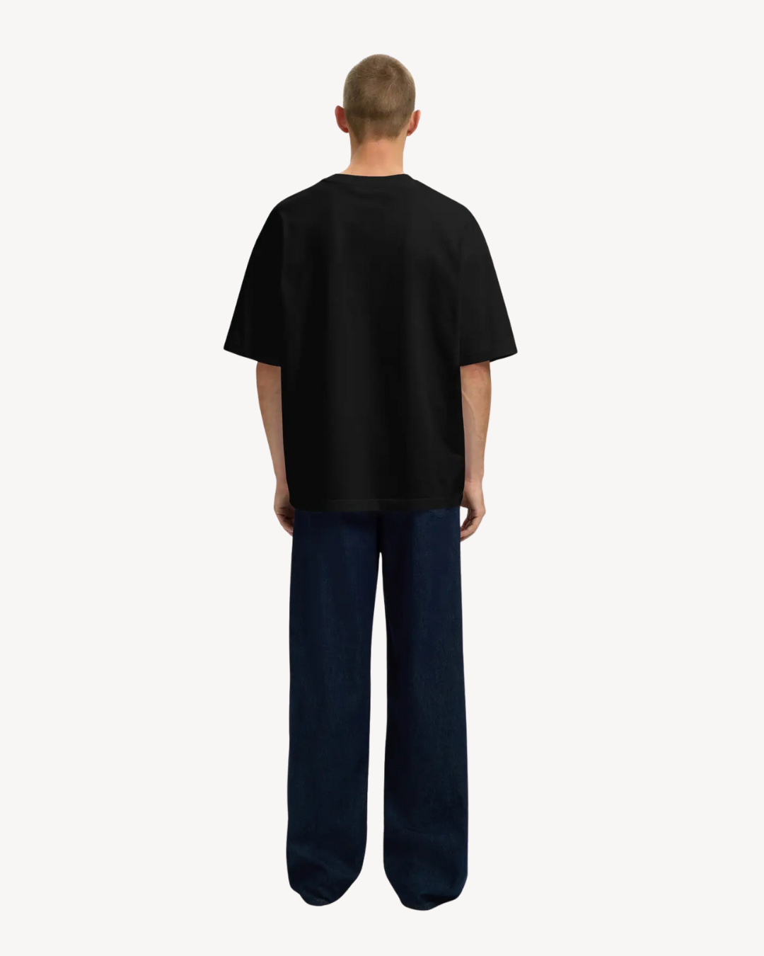 Selected Homme - Slhrelaxaspen SS O-Neck Noos - Nero