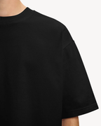 Selected Homme - Slhrelaxaspen SS O-Neck Noos - Nero