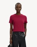 Selected Femme - Slfmyessential SS O-Neck Tee Noos - Anemone