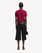 Selected Femme - Slfmyessential SS O-Neck Tee Noos - Anemone