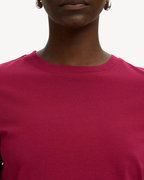 Selected Femme - Slfmyessential SS O-Neck Tee Noos - Anemone