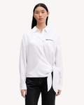 Karl Lagerfeld Jeans - KLJ Tied Blouse - Bianco