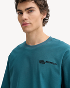 Karl Lagerfeld Jeans - KLJ Relax SS Inside Out Tee - Balsam