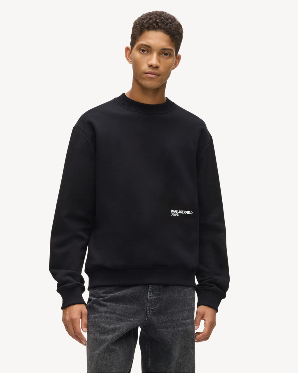 Karl Lagerfeld Jeans - KLJ Reg Karl Sweat - Nero