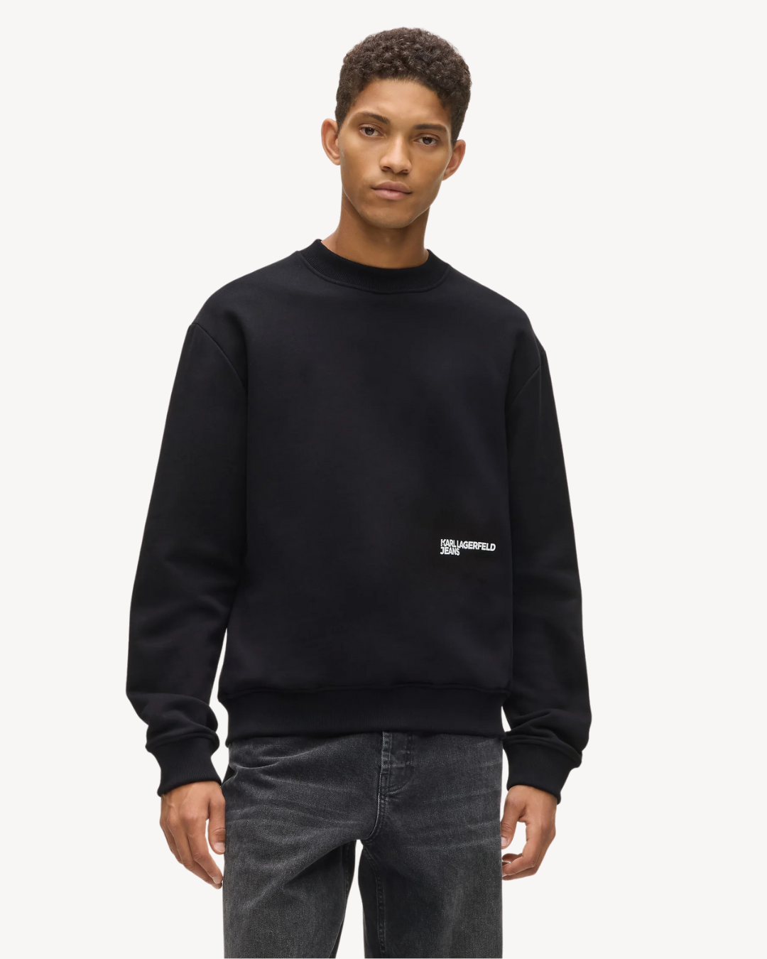 Karl Lagerfeld Jeans - KLJ Reg Karl Sweat - Nero