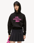 Karl Lagerfeld Jeans - KLJ Reg Graffiti Hoodie - Nero