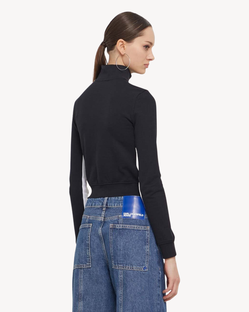 Karl Lagerfeld Jeans - KLJ Milano Hoodie - Nero