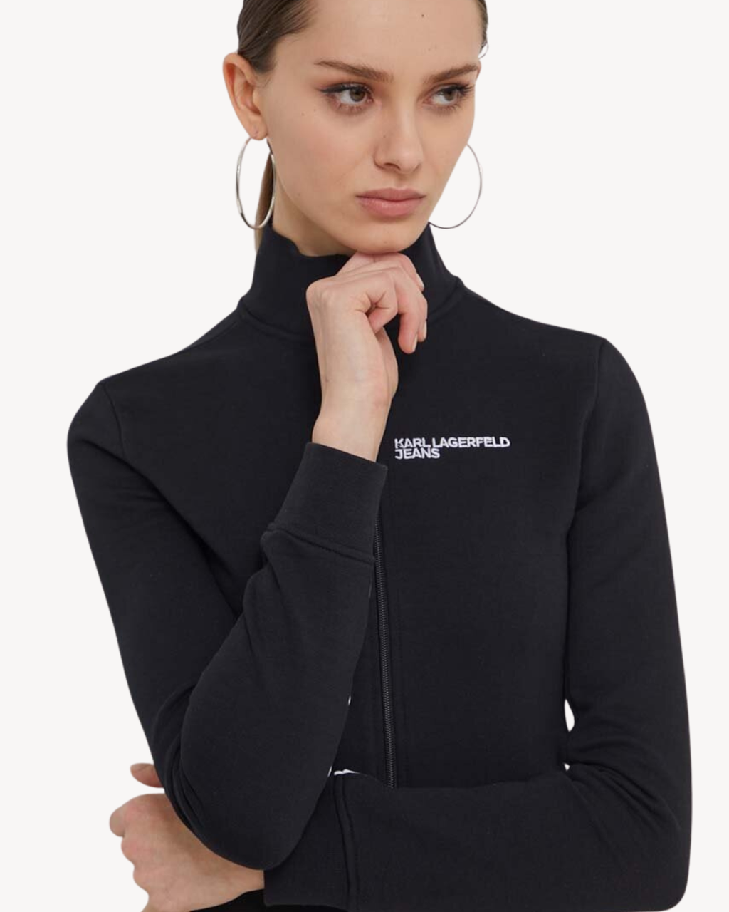 Karl Lagerfeld Jeans - KLJ Milano Hoodie - Nero